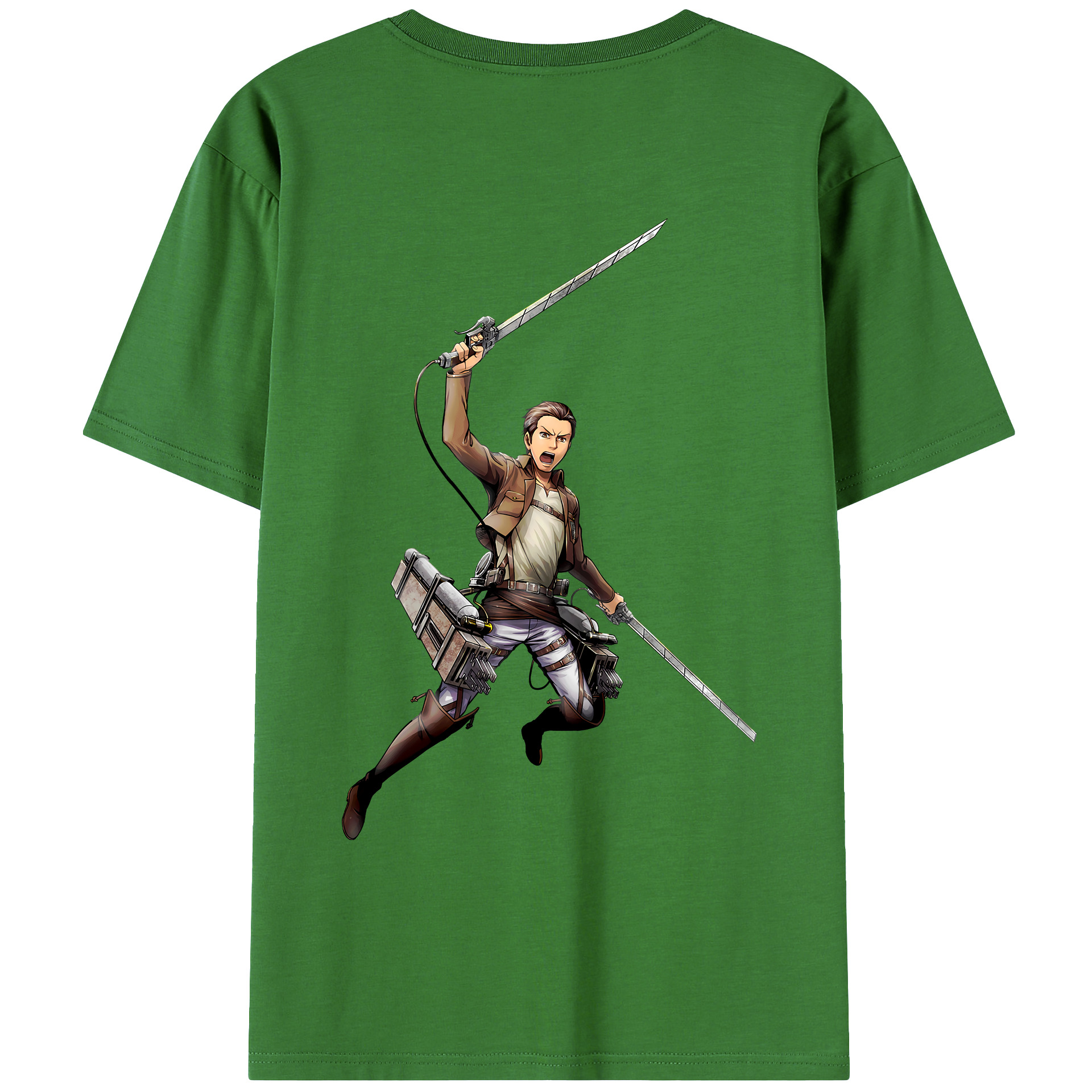 （画像用） 進撃の巨人 Attack on Titan レディース半袖Tシャツ(バックプリント)